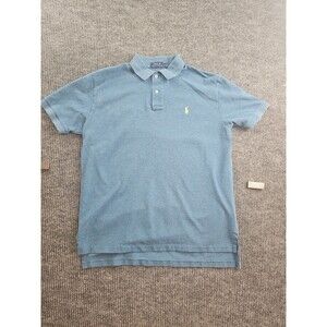 Polo Ralph Lauren Shirt Mens Large Blue Polo Pullover Preppy Classiccore